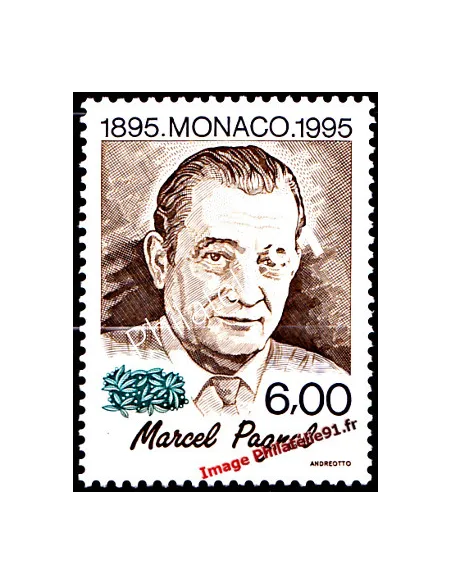 Timbre de MONACO n° 1985 - Marcel Pagnol