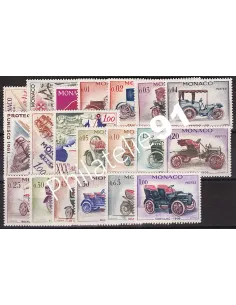 Monaco, Année complète1961, collection timbres Monaco