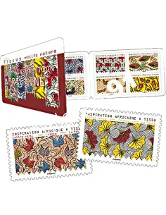 Carnet Inspirations africaines , timbres France