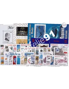 Monaco - Année complète 2013 - collection timbres Monaco