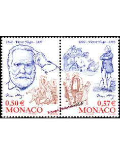 Timbres de Monaco n° 2361 à 2362 - Thématique : Personnage