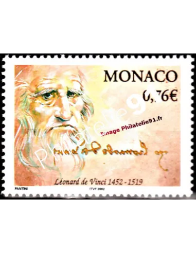 Timbre de Monaco n° 2343 - Thématique : Personnage