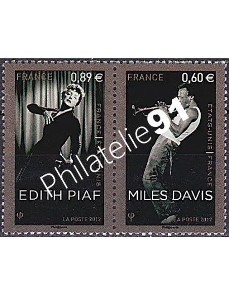 n° 4671 et 4672 en Paire, collection timbre France