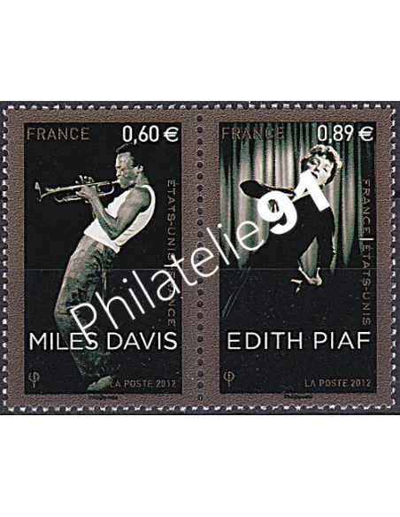 n° 4671 et 4672 en Paire, collection timbre France