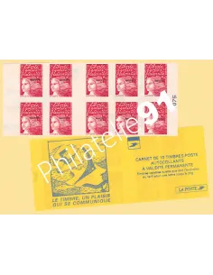 Mayotte, Carnet n° C61A, Marianne de Luquet,collection timbres Dom-Tom