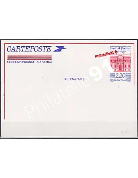 Entier Postal neuf ** - 2496-CP1.Pasteur