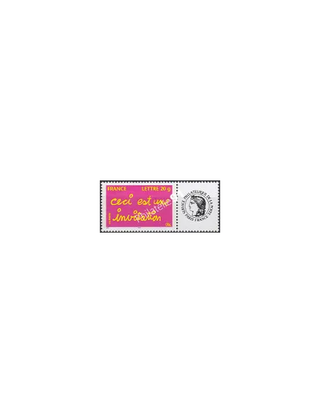 Timbres personnalisé n° 3760A, Vignettes Cérès,timbres France