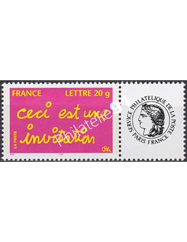 Timbres personnalisé n° 3760A, Vignettes Cérès,timbres France
