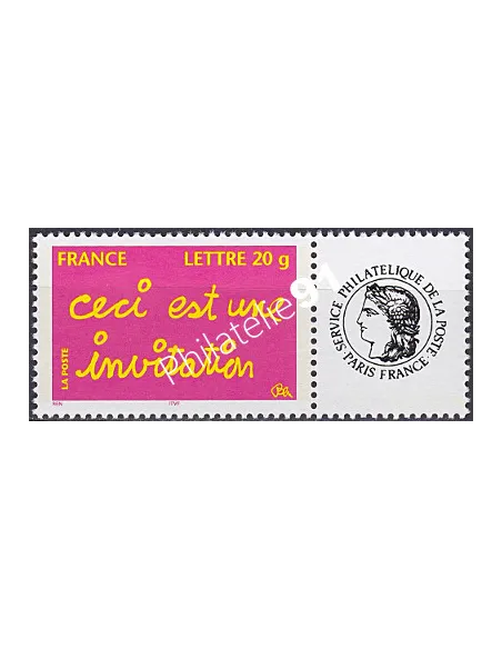 Timbres personnalisé n° 3760A, Vignettes Cérès,timbres France