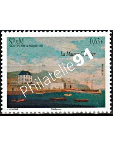 Timbre de Saint-Pierre et Miquelon n° 1061, collection Dom-Tom
