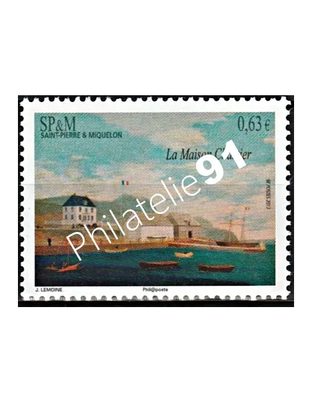 Timbre de Saint-Pierre et Miquelon n° 1061, collection Dom-Tom