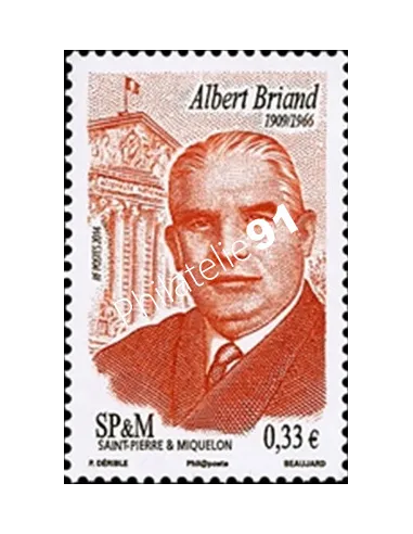 Timbre de Saint-Pierre et Miquelon n° 1103, collection Dom-Tom