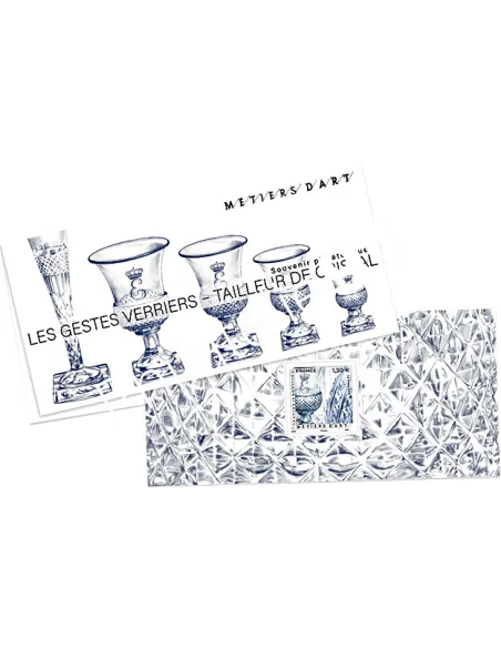 BS 152, Tailleur de cristal, timbres France