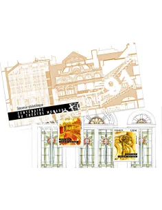 BS 153, théâtre Mogador, timbres France