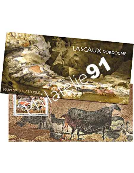 BS 154, Grotte de Lascaux, timbres France