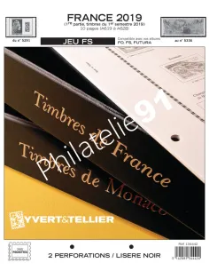 JEU Fs FRANCE 2019 1er semestre, matériel philatélique
