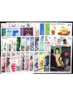 Timbres de Monaco - Année complète 1984 - Neuve**