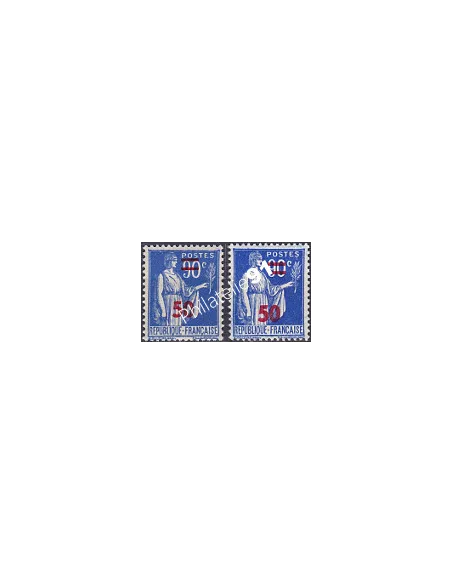 Variété sur n° 482, Collection timbres France