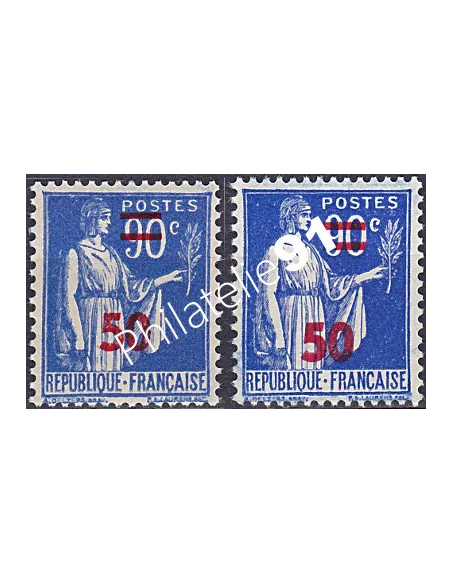 Variété sur n° 482, Collection timbres France