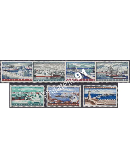 Timbres de Grèce  PA n° 69 à 75 - collection timbres Europe