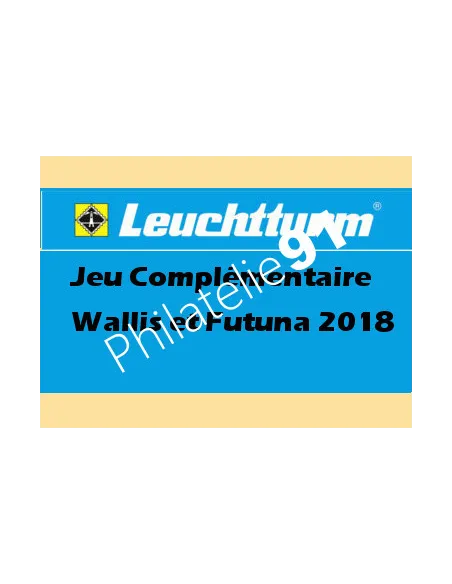 Feuilles SF LEUCHTTURM WALLIS ET FUTUNA 2018, matériel philatélique