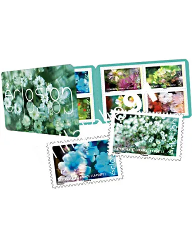 Carnet 1707, Eclosion, collection timbres France
