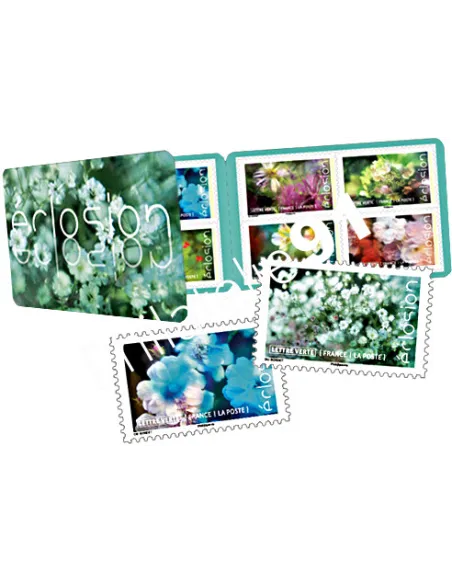 Carnet 1707, Eclosion, collection timbres France