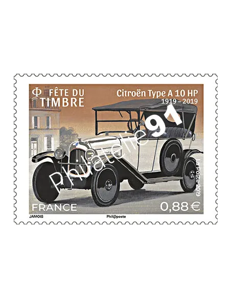 Timbre n° 5302, Citroën A 10 HP, collection timbres France