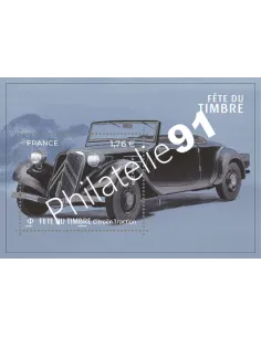 Feuille 5303, Citroën traction, collection timbres France