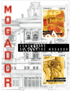 Feuille 5313, Théâtre Mogador, collection timbres France