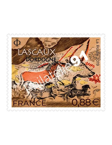 Timbre n° 5318, Grotte de Lascaux IV, collection timbres France