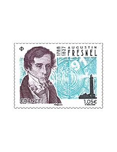 Timbre n° 5319, Augustin Fresnel, collection timbres France