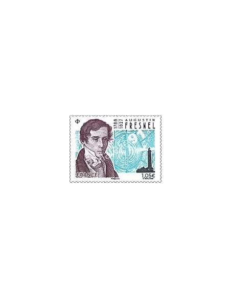 Timbre n° 5319, Augustin Fresnel, collection timbres France