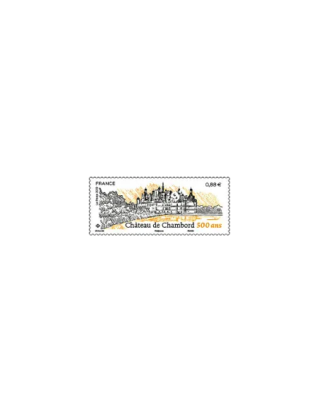 Timbre n° 5331, Château de Chambord 500 ans, collection timbres France
