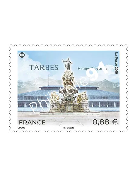 Timbre n° 5335, Tarbes, collection timbres France