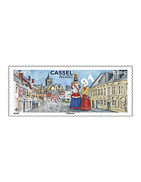 Timbre n° 5336, Cassel, collection timbres France