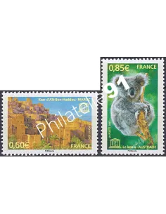 Service n° 138 et 139, collection timbres France