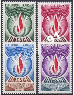 Service n° 39 et 42, collection timbres France