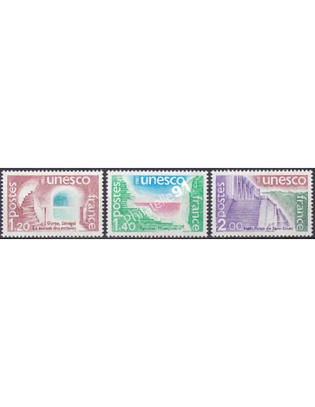 Service n° 60 et 62, collection timbres France