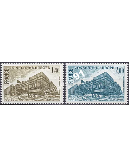 Service n° 63 et 64, collection timbres France