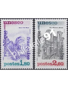 Service n° 71 et 72, collection timbres France