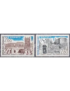 Service n° 75 et 76, collection timbres France
