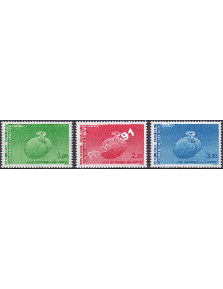 Service n° 85 et 87, collection timbres France