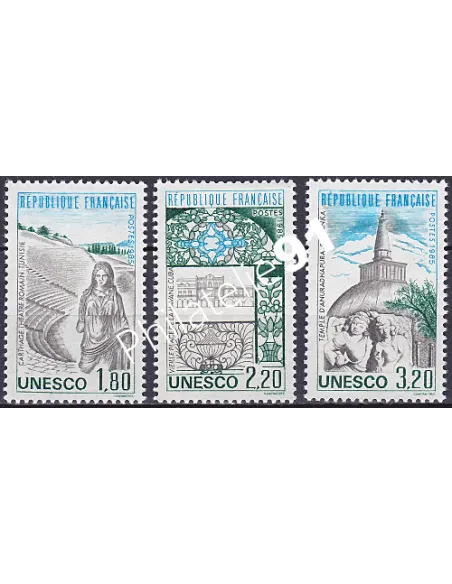 Service n° 88 et 90, collection timbres France