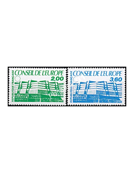 Service n° 96 et 97, collection timbres France
