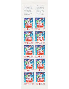 Carnet  Croix-Rouge n°2050, collection timbres France