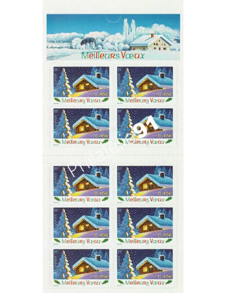 BC n° 3534A, Carnet adhésif, collection timbres France