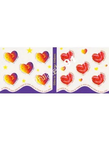 BC n° 25, Carnet adhésif, collection timbres France