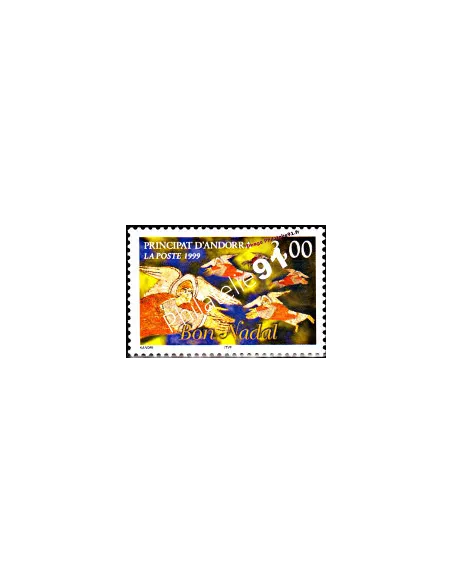 Timbre d'Andorre Français n° 524 - Thématique: Noël