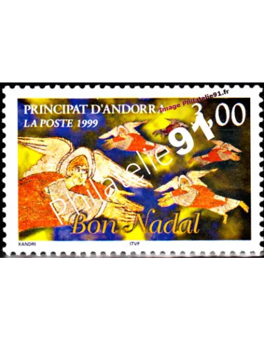 Timbre d'Andorre Français n° 524 - Thématique: Noël
